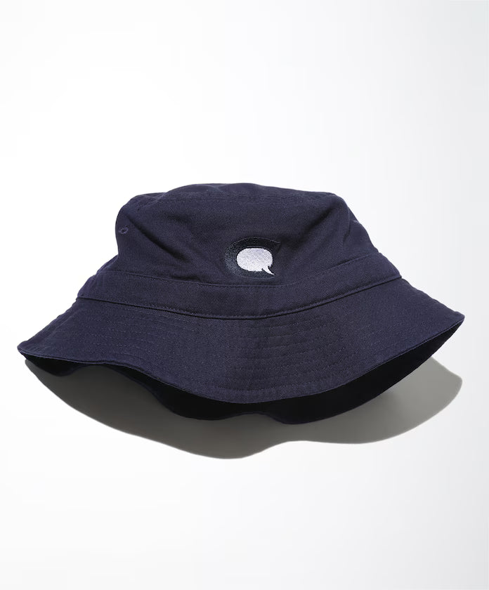 Cotton Twill Bucket Hat “C” - Navy