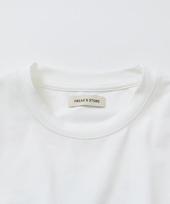 Limited Release SHE WOLF DINER × FREAK'S STORE Shewolf Diner Exclusive Big Silhouette Back Print T-Shirt Antibacterial Odor Resistance Quick Dry