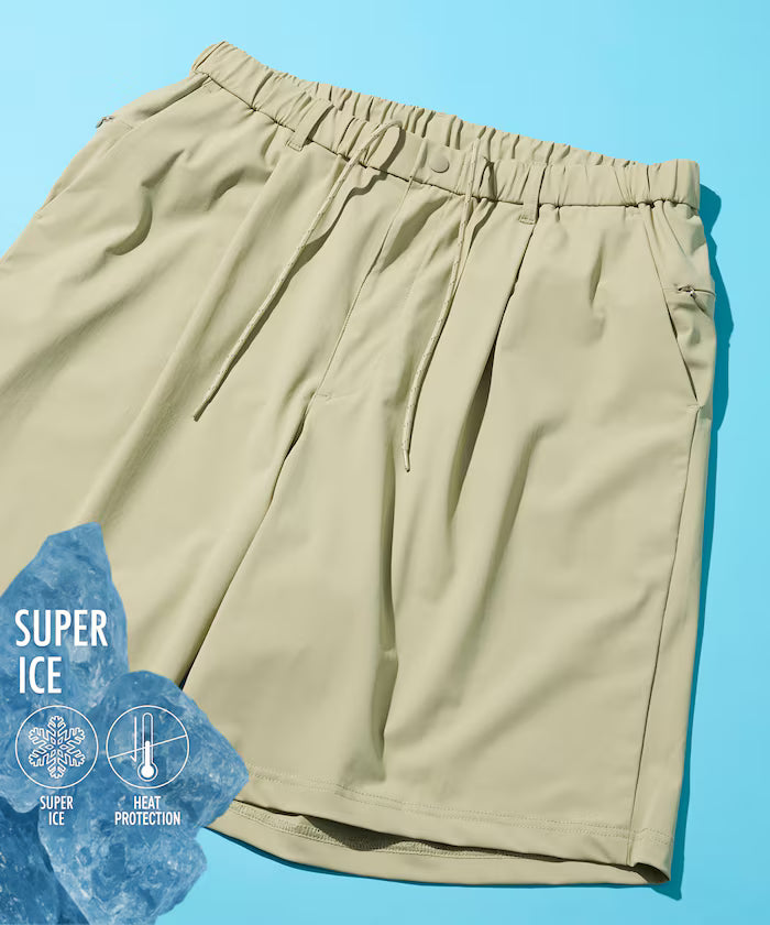 SUPER ICE / Super Ice Easy Short Pants with Contact Cooling / Quick Dry / UV Cut