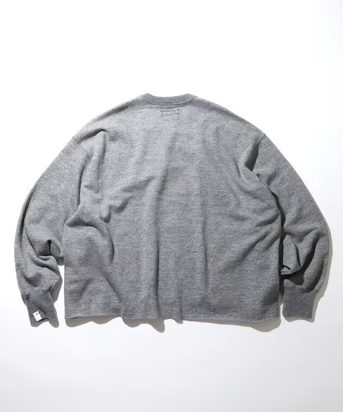 Wool Cotton Loop Back Sweatshirt