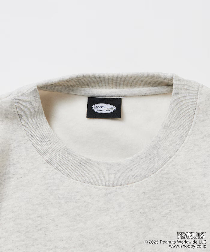 PEANUTS/Peanuts Exclusive Back Print Crew Neck Sweatshirt/Snoopy 【Limited Release】
