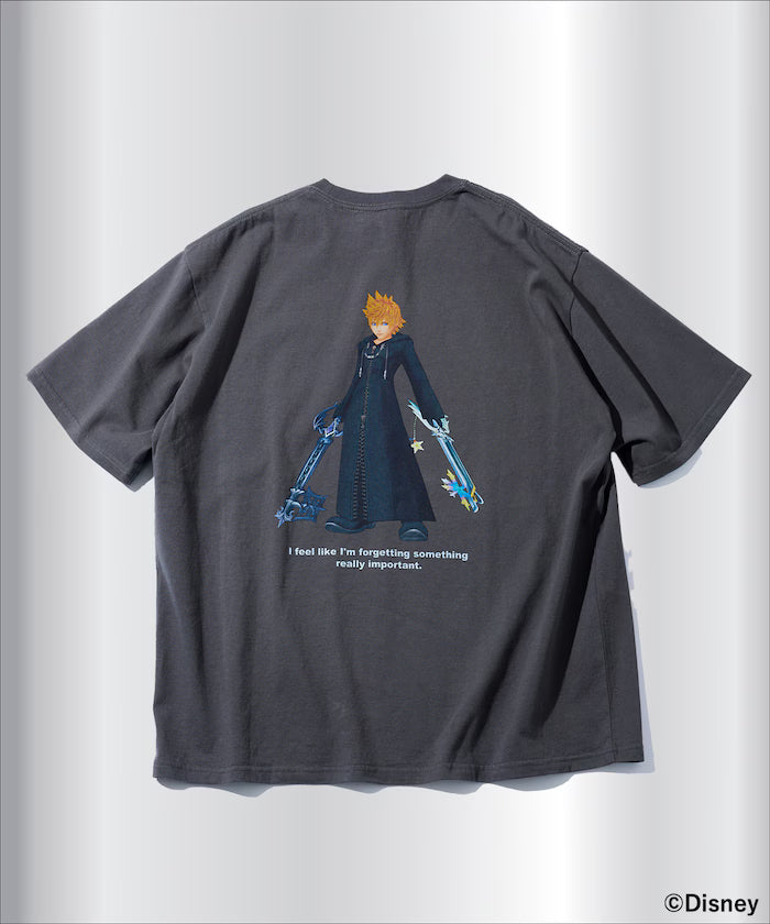 [Release on March 27 at 12:00] ROXAS/GRAPHIC TEE/Roxas/Graphic T-Shirt/Kingdom Hearts II - Black