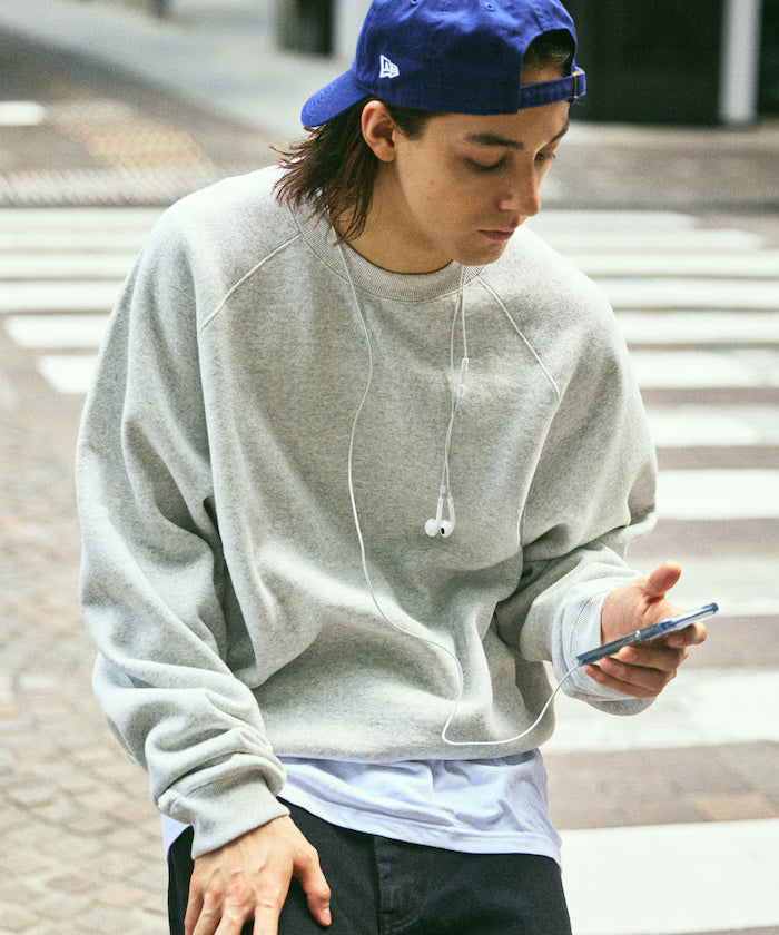 12oz Short Length Heavyweight Raglan Sleeve Sweat/Short Length 【Limited Release】