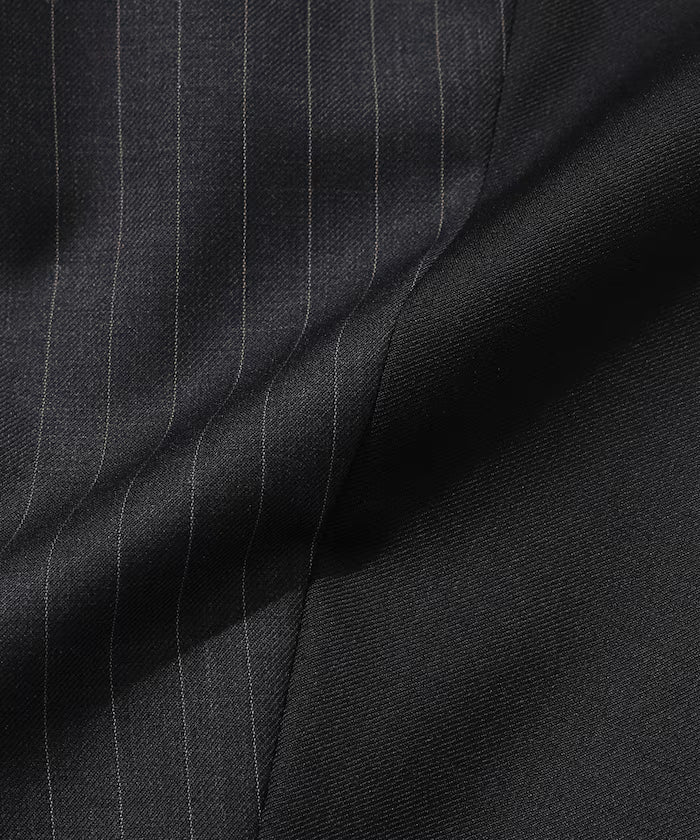 Sleeve-Contrast Tailored Jacket / Relaxed Fit