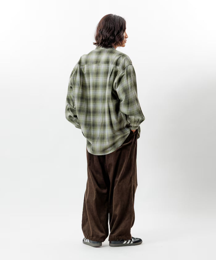Wide Silhouette Corduroy Military Circus Pants / Snow Pants 【Limited Edition】