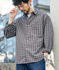AIRDRY HIGH TECHYARN high-performance material broad regular color shirt long sleeve/quick-drying/heat shielding - Other/Pattern 1
