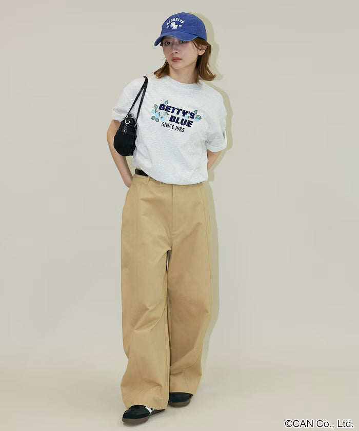 BETTY'S BLUE Flock Logo T-Shirt Limited Edition