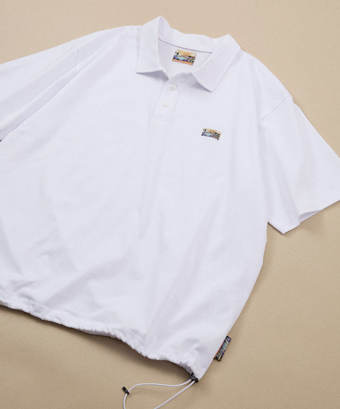FREAK'S STORE for BEACH & FES Relax Fit One Point Logo Spindle Polo Shirt