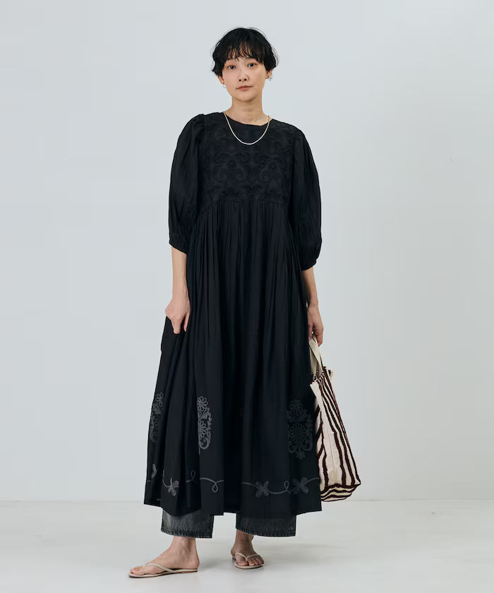 India Code Embroidered 2WAY Dress