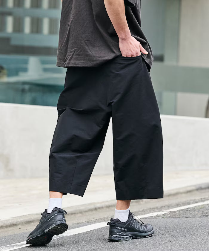 Limited Release Drymix(R) Dry Mix Wide Silhouette Tuck Three Quarter Pants Quick Dry UV Cut