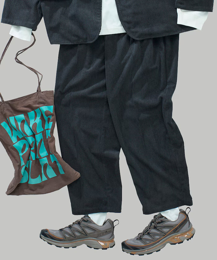 Relax Fit Corduroy Setup / Tailored Jacket / Wide Pants 【Limited Edition】