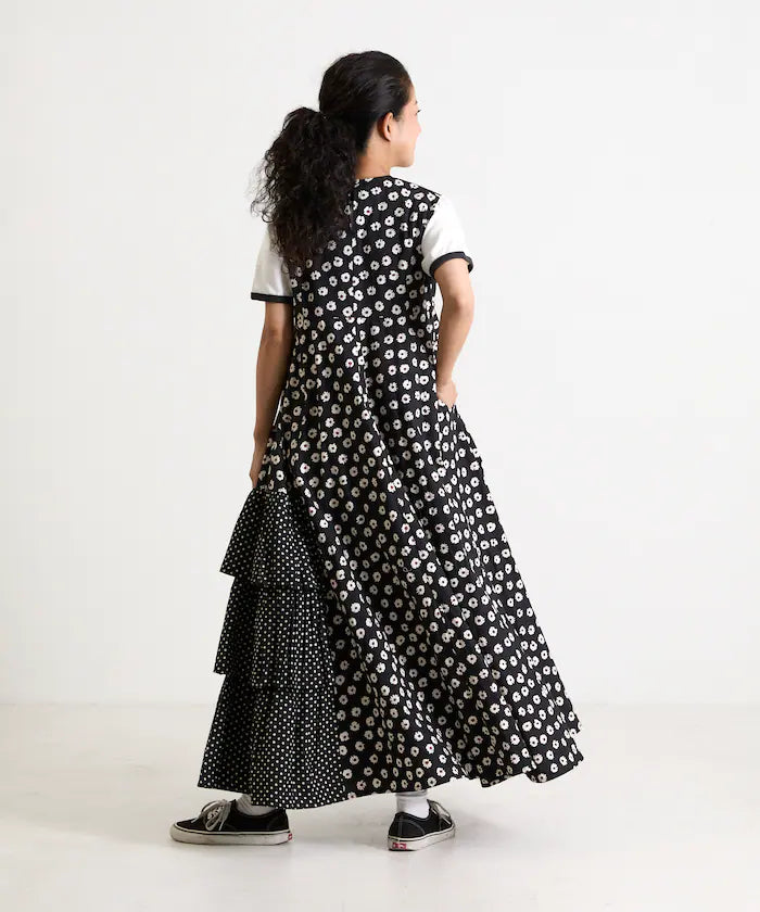 Asymmetrical Tiered Dress