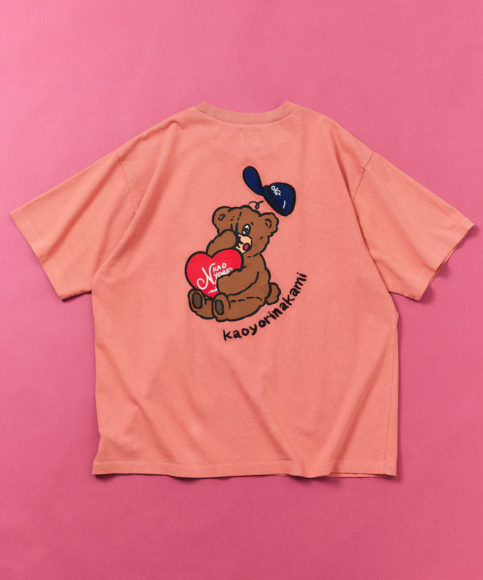 [Sales start on May 22, 12:00] kaoyorinakami × FREAK'S STORE/ Kaoyorinakami exclusive Swary Punch Bear Tee