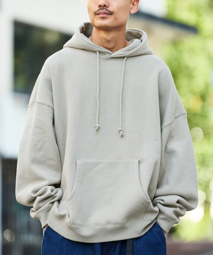 12oz Heavyweight Big Silhouette Pullover Hoodie - Limited Edition - Wool Beige