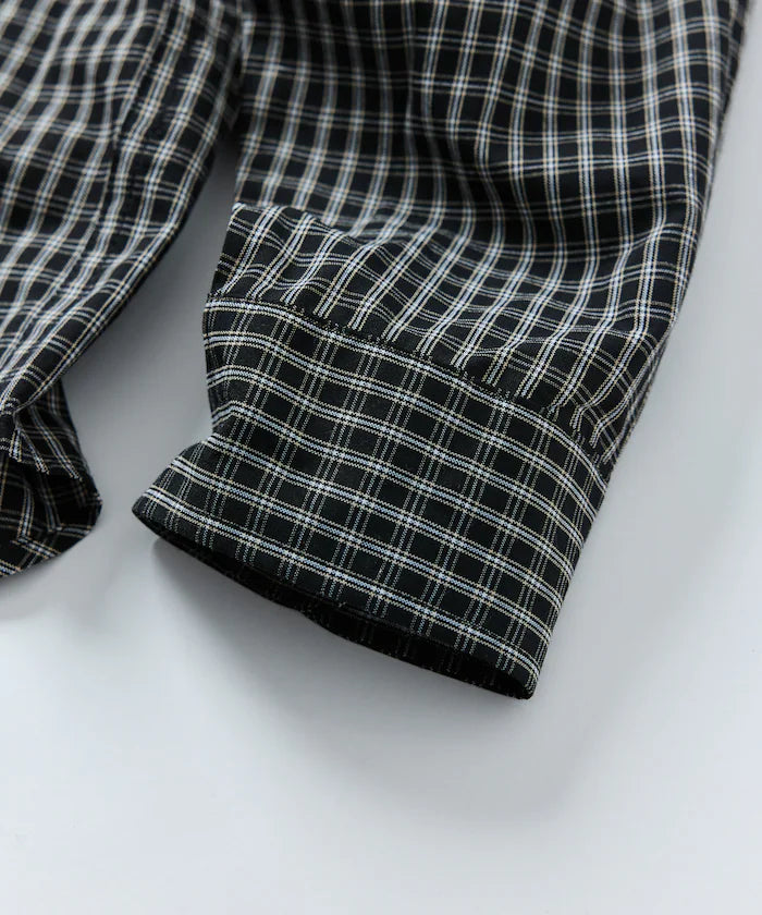 Relax Fit Classic Pattern Regular Collar Shirt / Check Pattern / Stripe Pattern 【Limited Edition】