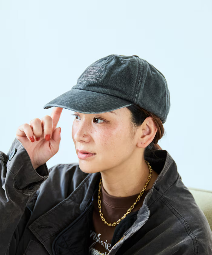 Custom Vintage Freebrim Cap - Black