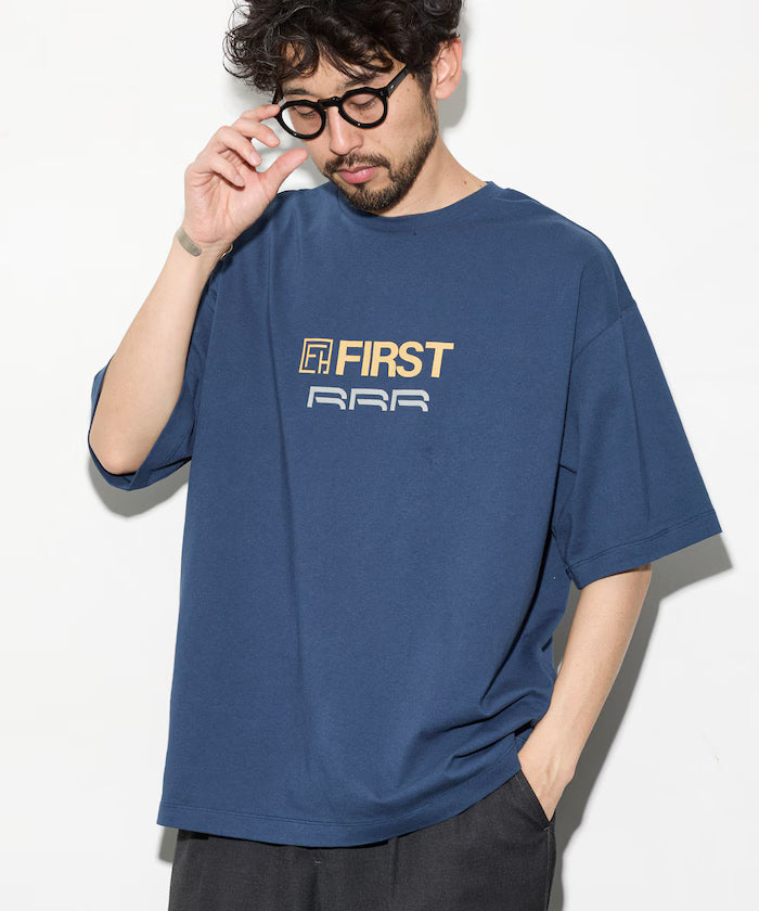 6 oz Front Logo Print Crew Neck T-Shirt / Print T-Shirt PRINT RRR
