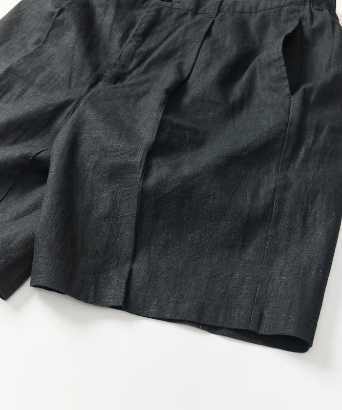 LINEN COTTON EASY SHORT PANTS