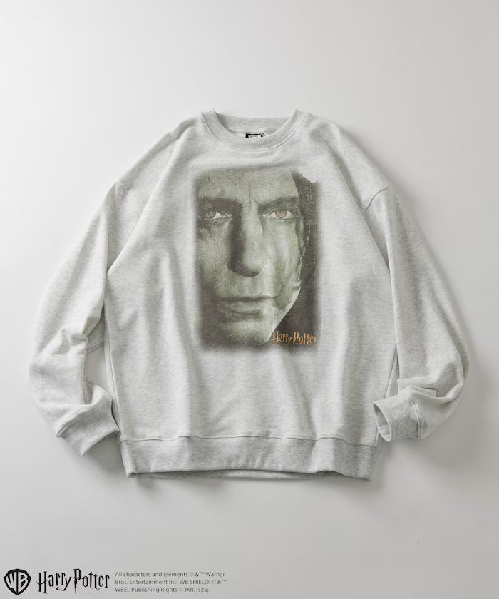 Harry Potter/Snape Front Print Crew Neck Sweatshirt