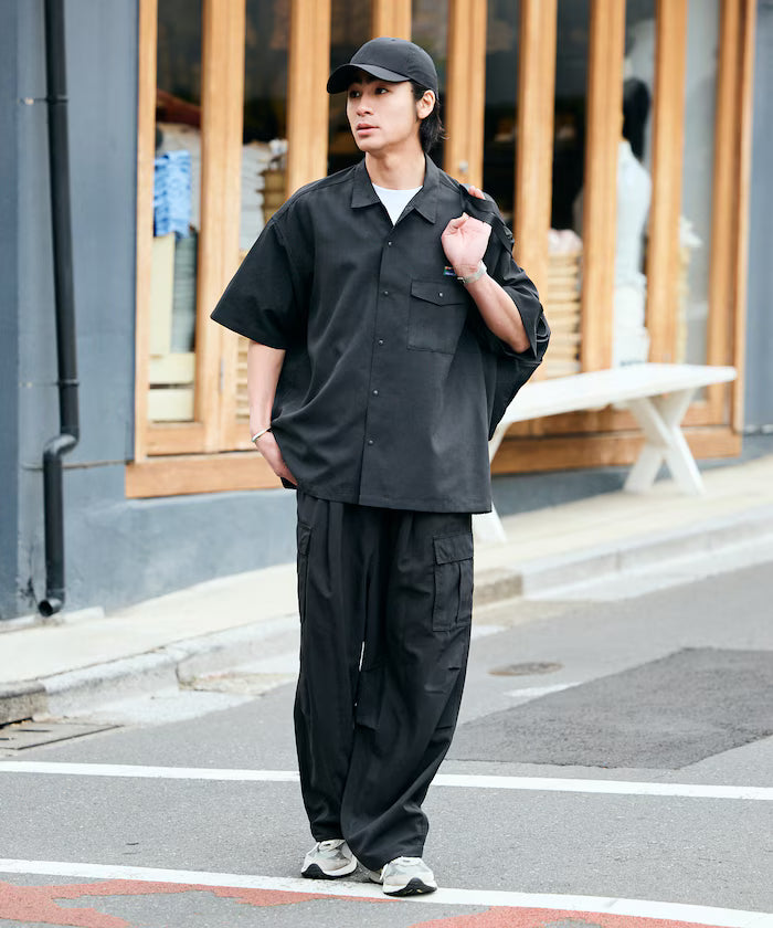 AiRide/Air Ride Relax Fit Short Sleeve Pocket Shirt/Dry Fast/UV Cut 【Limited Release】