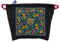 FLOWER BANDANA P#01 BLACK-30428 - Black