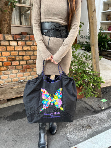 F.BUTTERFLY(F.バタフライ) LARGE #01 BLACK-301115 - Black