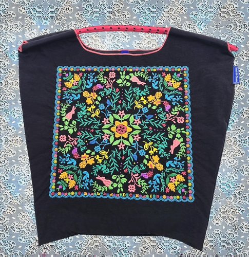 FLOWER BANDANA(M#01BLACK-301051)