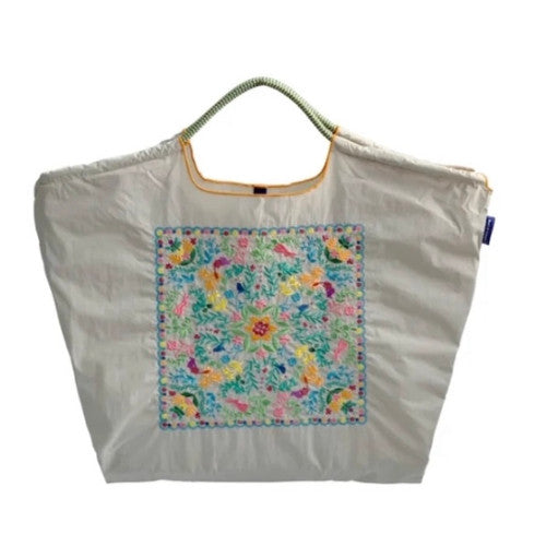 FLOWER BANDANA L#84P/GRAY-301151