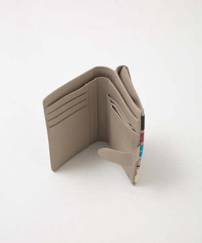 SHOGO SEKINE Collaboration Folding Wallet Gray SFO-SKN#45