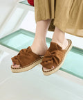 Espadrille-style Ribbon Sandals [Available in sizes 36-38]