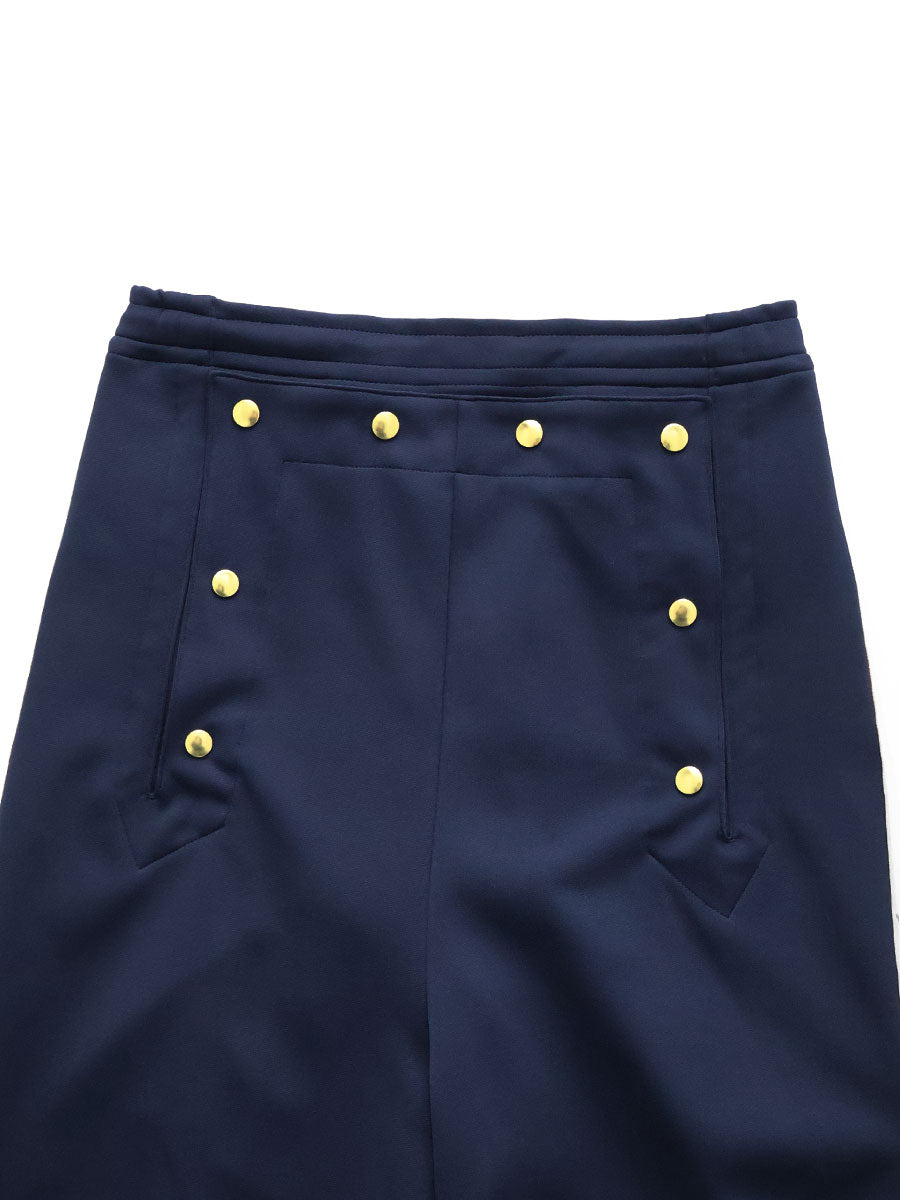 Smooth Jersey Sailor Baggy Track Pants...