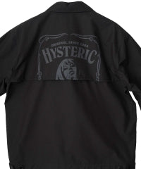 Evil Woman Scratch Work Shirt Jacket