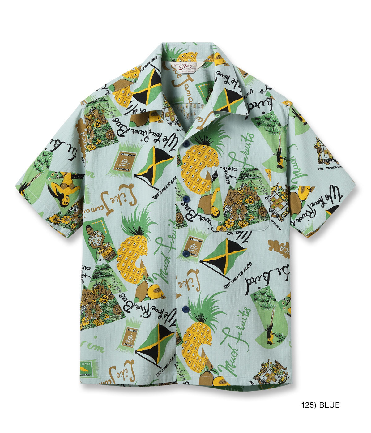 DOBBY COTTON OPEN SHIRT “JAMAICA”