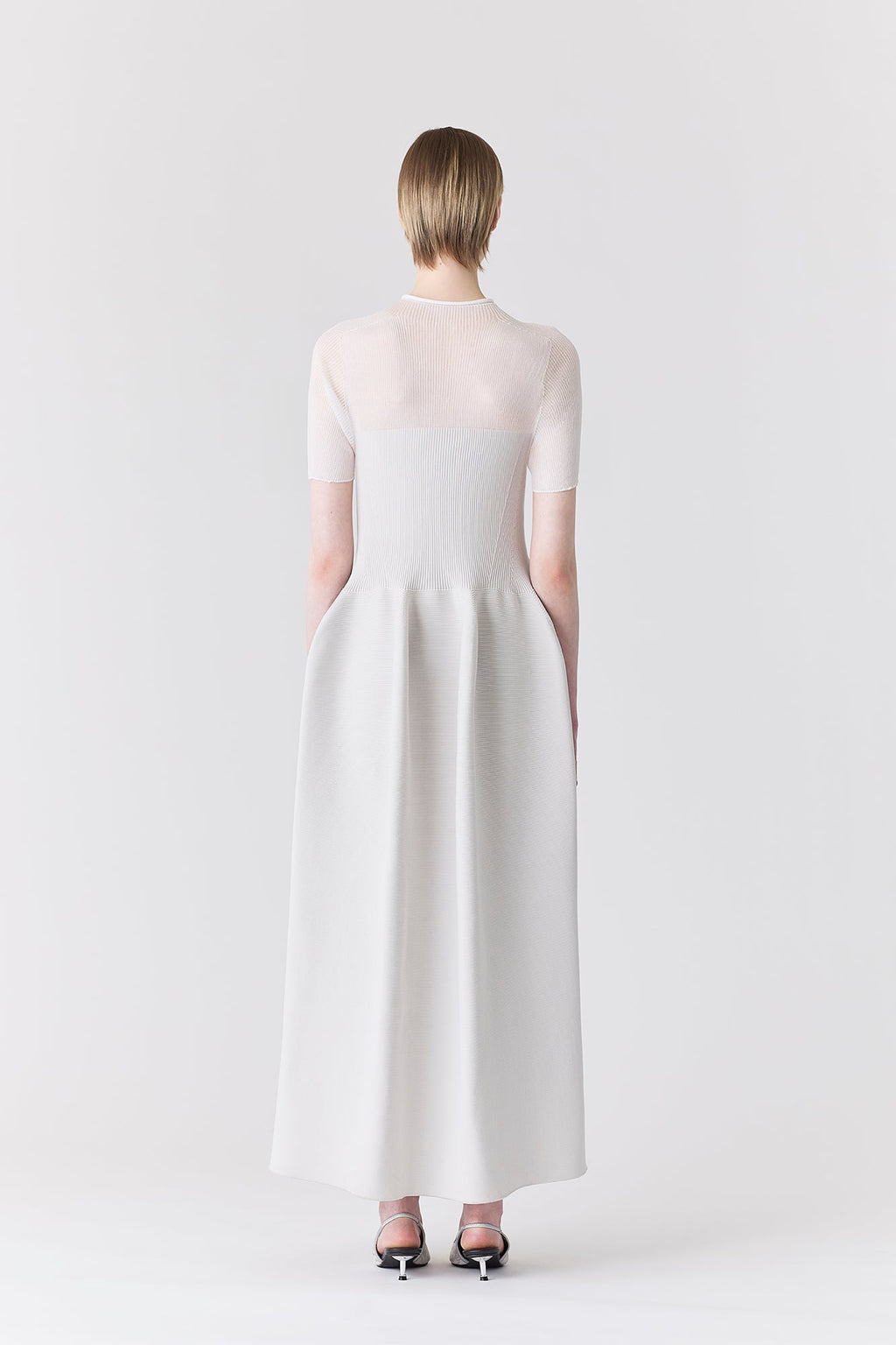 POTTERY LUCENT DECOLLETAGE SHORT SLEEVE DRESS