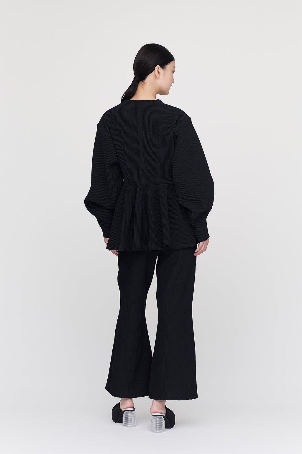 HYPHA PEPLUM ZIP  BLOUSON