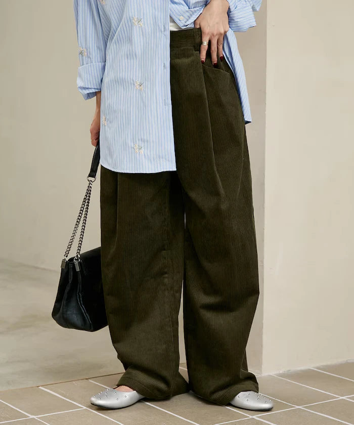 Corduroy Curve Easy Pants Limited Edition