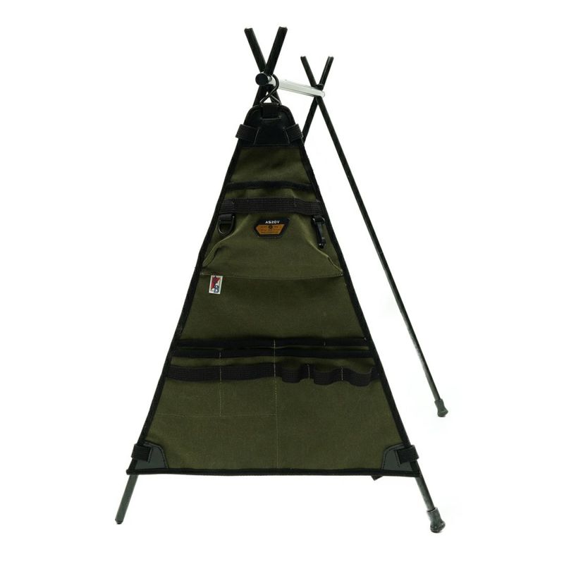 FIRE PROOF HANGER RACK POCKET/KHAKI