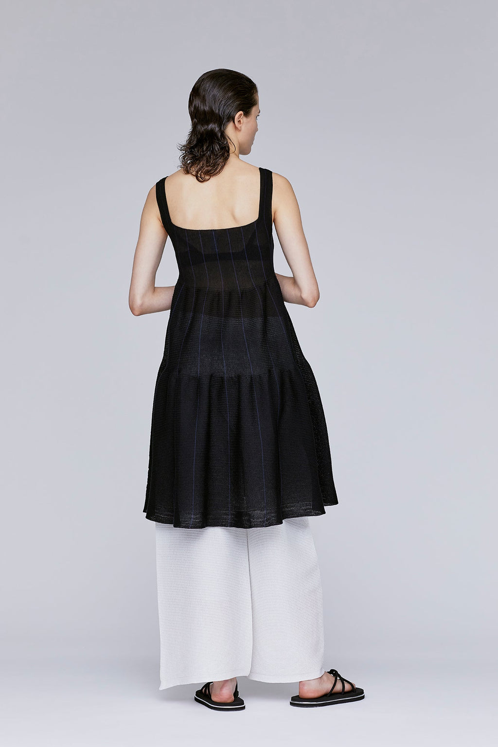 TC CASCADES SLEEVELESS MINI DRESS