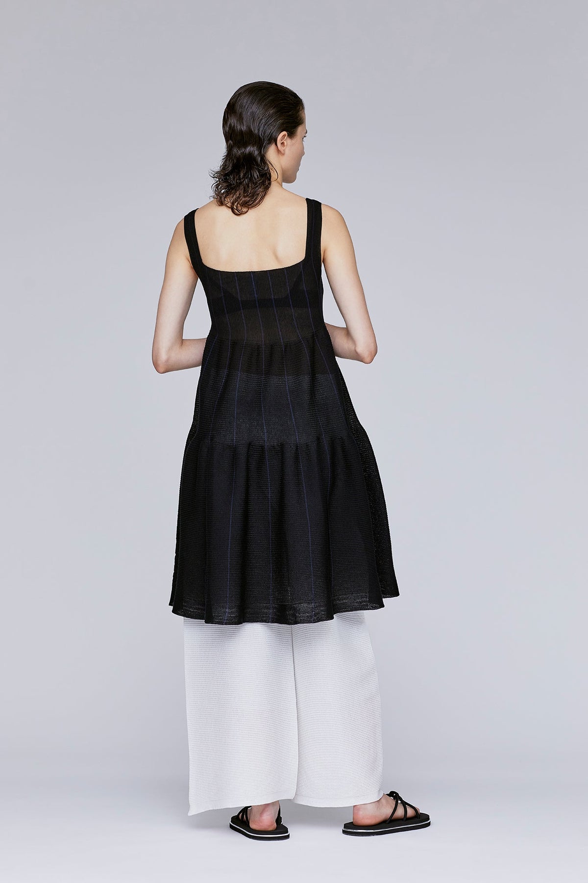 TC CASCADES SLEEVELESS MINI DRESS