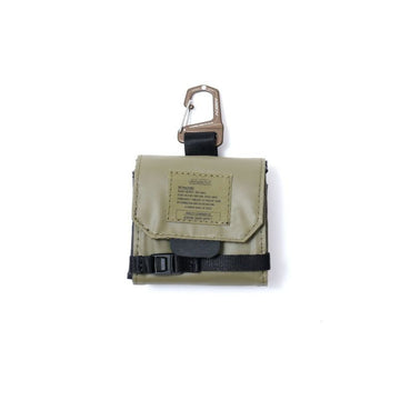 NYLON POLYCARBONATE PACKABLE DRINK HOLDER KHAKI