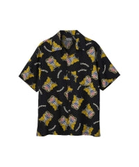 Levitated Girl Open Collar Shirt