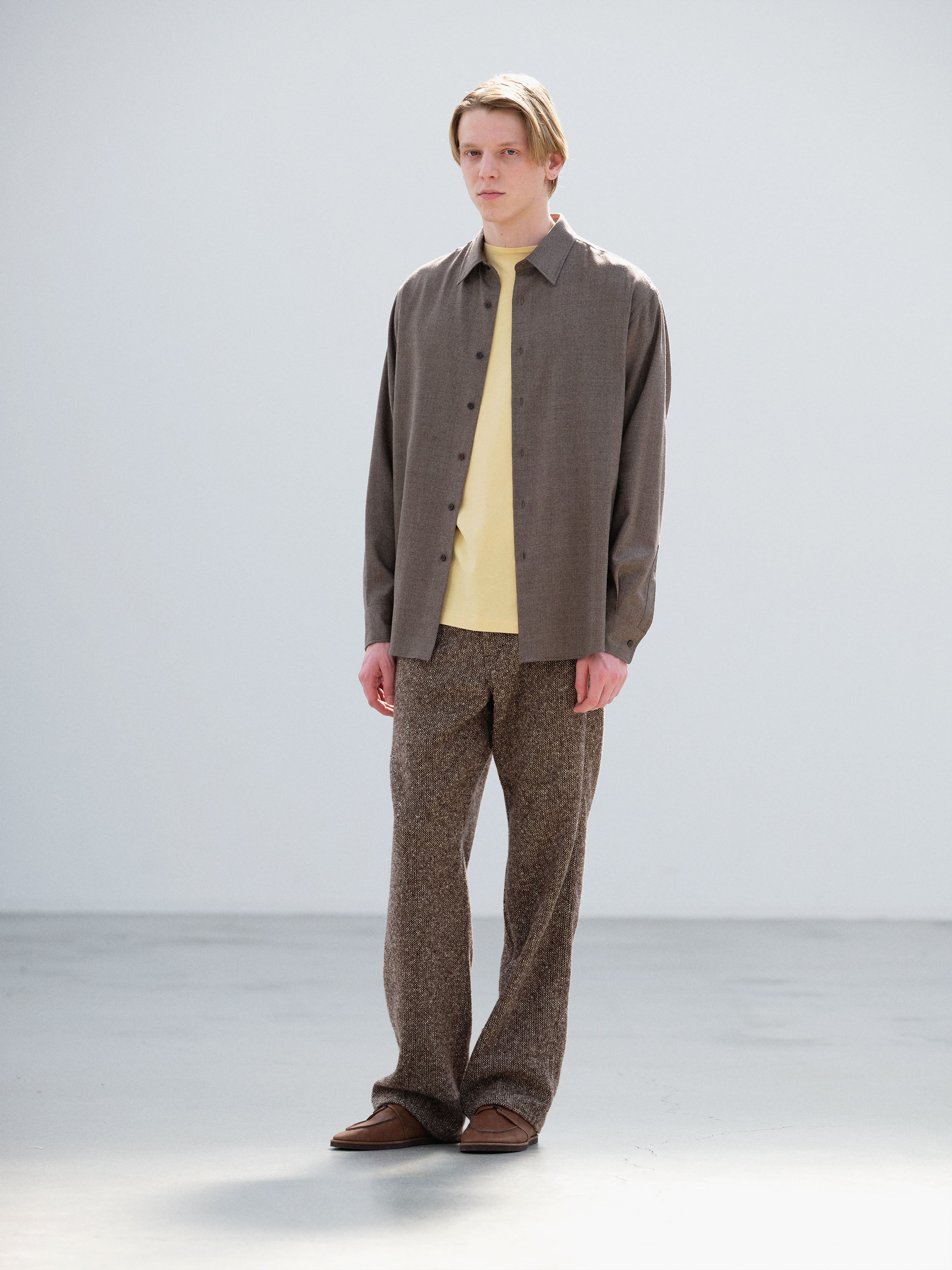 SUPER LIGHT WOOL SHIRT