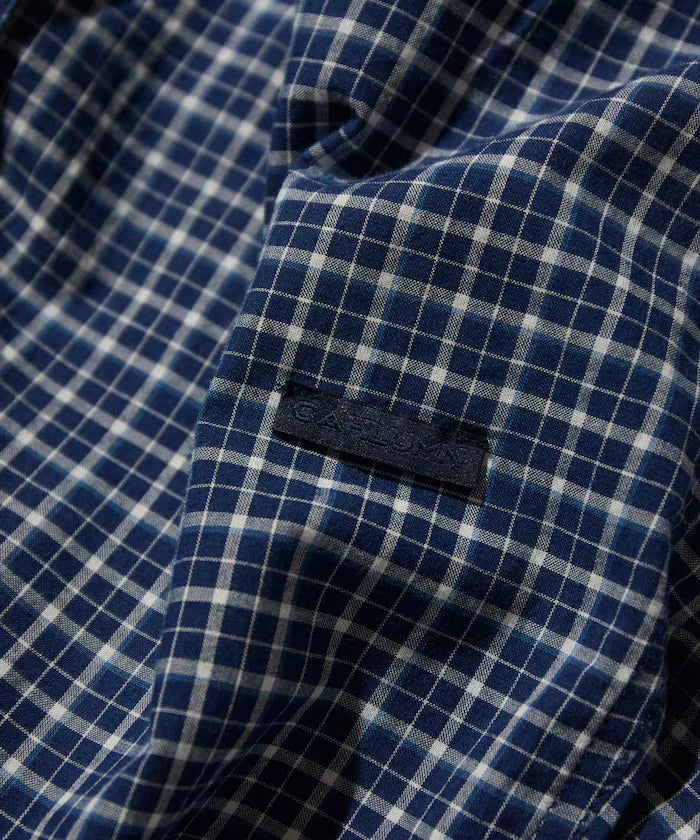 Indigo Madras Check Easy Pant