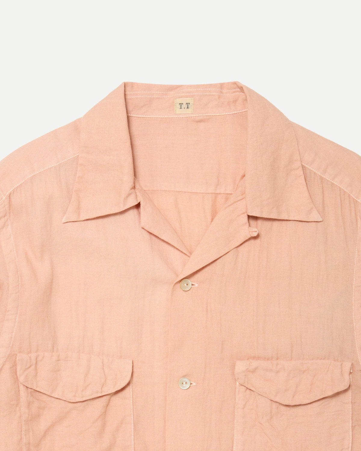 LOT.101 OPEN COLLAR SHIRT
