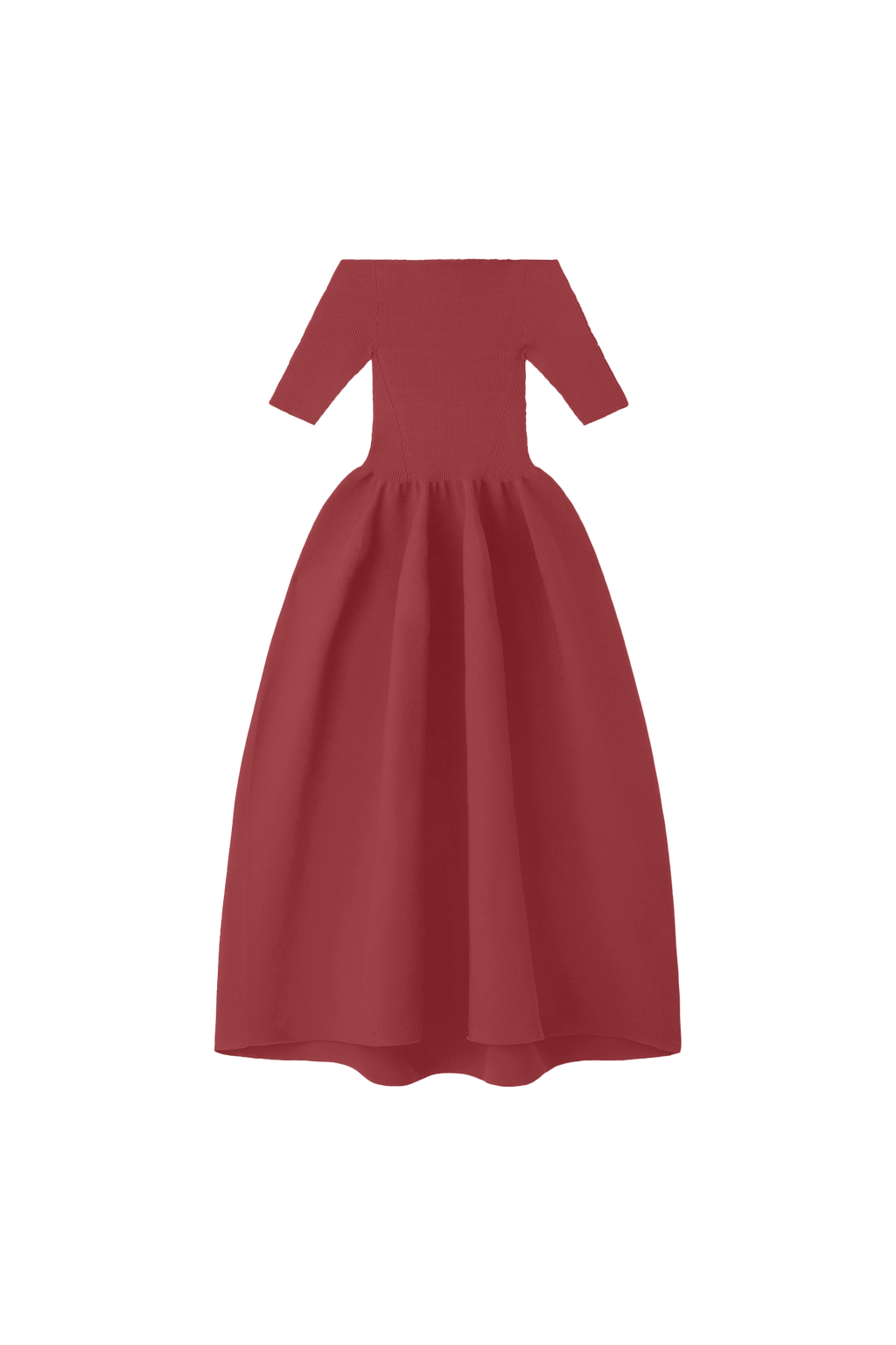POTTERY HS OFF SHOULDER SHORT SLEEVE DRESS