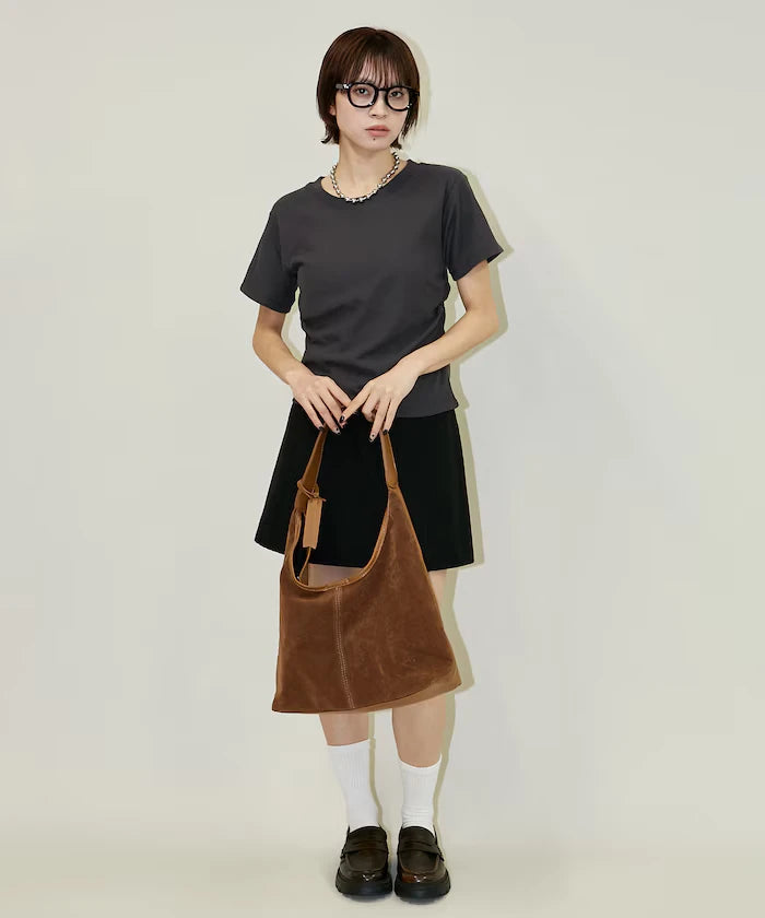 Light Waffle Waist Shirring T-Shirt Limited Edition