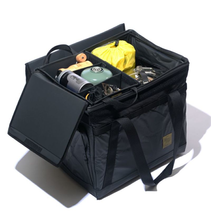 NYLON POLYCA FOLDING CONTAINER/BLACK