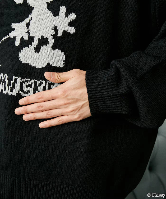 Limited Edition 'DISNEY MICKEY MOUSE' SHADOW KNIT
