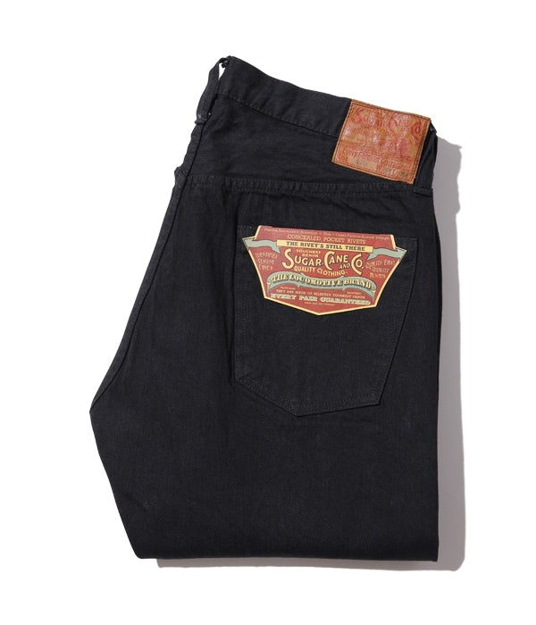 13oz. Black Denim Type-III (Slim Fit)