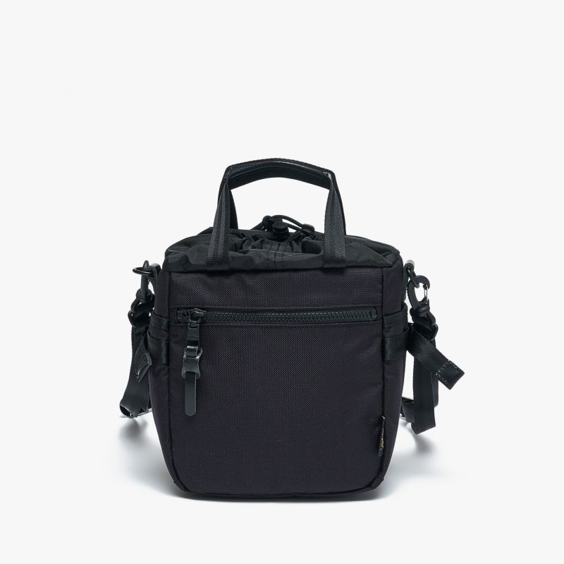EXCLUSIVE BALLISTIC NYLON DRAWSTRING BAG/BLACK